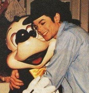 MICHAEL JACKSON SKETCH OF MICKEY MOUSE