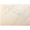 Image 1 : BEATLES SIGNED ALBUM PAGE