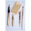 Image 1 : A Mordan drop action pencil with calendar and three other items (4)...