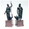 Image 1 : After the Antique, Italian, 19th century, a pair of figures "Jupiter and the eagle" and "Juno and...