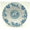 Image 1 : An early 18th century Dutch tin-glazed earthenware dish, with lobed rim, reeded border and raised...