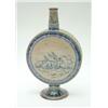 Image 1 : A Doulton Lambeth stoneware moonflask vase, by Hannah Barlow, decorated in sgraffito with grazing...