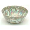 Image 1 : A late 19th century Cantonese enamel punch bowl, typically decorated with figural and botanical p...