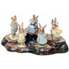 Image 1 : A collection of 5 Beswick Beatrix Potter figures, including Mr Benjamin Bunny (discontinued 1972)...