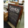 Image 2 : A Frame Chalkbord Sign 2 X The Money