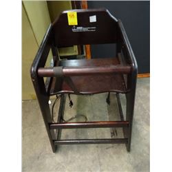 Wood High Chair