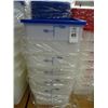 Image 1 : 12 Qt. Lidded Portion Bin 12 X the Money