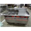 Image 1 : Vulcan Glass 6 Burner Flat Double Oven