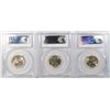 Image 2 : LOT OF ( 3 ) 1943-S JEFFERSON NICKELS, PCGS MS-66