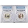 Image 1 : 1949-P,D WASHINGTON QUARTERS PCGS MS-65