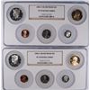 Image 1 : (2) 2006 SILVER PROOF SET (MISSING QUARTERS) NGC PF-70 UC (MULTIHOLDER)