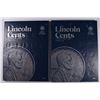 Image 1 : LINCOLN CENTS 1909 thru 1940 & 1941 thru 1974 Book 1 & 2 (NO 1909-S VDB, 1909-S,