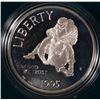 Image 1 : 1995 CIVIL WAR BATTLEFIELD - SILVER w/BOX PROOF SET