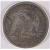 Image 2 : 1871 SEATED LIBERTY HALF DOLLAR GOOD