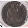 Image 1 : 1856-O SEATED LIBERTY HALF DOLLAR VG MARK OBV.