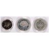 Image 2 : U.S. PROOF SILVER DOLLAR COMMEMS CAPS ONLY: 1987 CONSTITUTION, 1988 OLYMPICS,