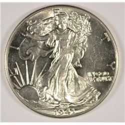 1941 WALKING LIBERTY HALF DOLLAR,  MS-64