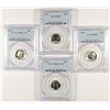 Image 1 : 4-PCGS GRADED ROOSEVELT DIMES: 1962 PR-68 CAM, 64 PR-67, 64 PR-67 CAM & 64 PR-68