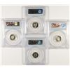 Image 2 : 4-PCGS GRADED ROOSEVELT DIMES: 1962 PR-68 CAM, 64 PR-67, 64 PR-67 CAM & 64 PR-68