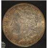 Image 2 : 1891 MORGAN SILVER DOLLAR, CCGS MS-64+  COLOR!