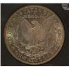 Image 3 : 1891 MORGAN SILVER DOLLAR, CCGS MS-64+  COLOR!