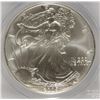 Image 2 : 2005 AMERICAN SILVER EAGLE, PCGS MS-70 RARE LISTS IN PCGS PRICE GUIDE AT $700.00