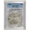 Image 1 : 2006 AMERICAN SILVER EAGLE, PCGS MS-70 PERFECT!