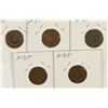 Image 2 : (5) 1864 BR INDIAN HEAD CENTS