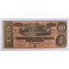 Image 1 : 1864 $10 CONFEDERATE STATES OF AMERICA NOTE (T-68) G/VG