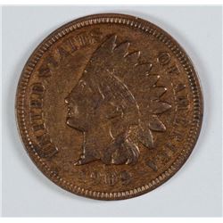 1909-S INDIAN HEAD CENT, XF  KEY DATE!