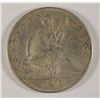 Image 1 : 1876 SEATED LIBERTY HALF DOLLAR, AU