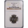 Image 1 : 1942 TYPE-1 JEFFERSON NICKEL, NGC MS-67 TOUGH!