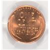Image 3 : 1957 LINCOLN CENT, PCGS MS-66 RED
