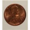 Image 2 : 1971-D LINCOLN CENT, ANACS MS-65 RED ( MINT ERROR OVER POLISHED DIE )