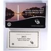 Image 2 : 2013 US.SILVER PROOF SET ORIG BOX/COA