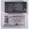 Image 1 : RARE! TEXAS CONFEDERATE PRINTING BLOCK THAT PRODUCED A $20.00 BEARER NOTE