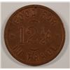 Image 1 : 1800'S-1900'S JAKE NAFSTED NATIVE COPPER TOKEN TONSINA , ALASKA