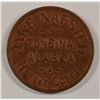 Image 2 : 1800'S-1900'S JAKE NAFSTED NATIVE COPPER TOKEN TONSINA , ALASKA