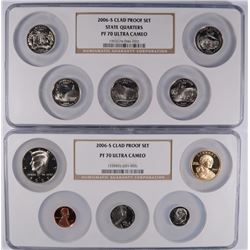 2006 CLAD PROOF SET NGC PF-70 UC (MULTIHOLDER)