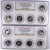 Image 1 : (2) 2009 CLAD PROOF QUARTER SETS NGC PF-70 UC (MULTIHOLDER)