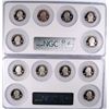 Image 2 : (2) 2009 CLAD PROOF QUARTER SETS NGC PF-70 UC (MULTIHOLDER)