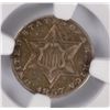 Image 2 : 1857 THREE CENT SILVER NGC AU DETAILS