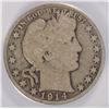 Image 2 : 1914 BARBER HALF DOLLAR ANACS GOOD-4