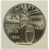 Image 2 : 1996-S COMMUNTITY SERVICE COMMEN DOLLAR NGC MS-69