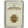 Image 1 : 1996-W $5 GOLD SMITHSONIAN COMMEN NGC MS-69