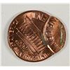 Image 2 : 1984 LINCOLN CENT (MAJOR MINT ERROR-DOUBLE STACK 70% OFF CENTER)