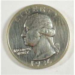 1936 PROOF WASHINGTON QUARTER PF-64