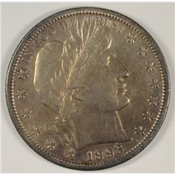 1893-S BARBER HALF DOLLAR XF/AU