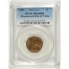 Image 1 : 1965 LINCOLN CENT PCGS MS-64 RB (MAJOR MINT ERROR-BROADSTRUCK OUT OF COLLAR)