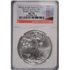 Image 1 : 2011 (S) SILVER AMERICAN EAGLE NGC MS-70
